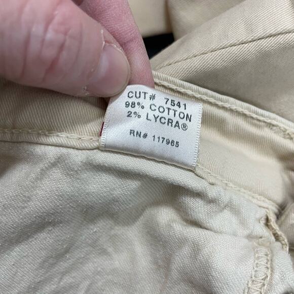 J Brand Gigi Muslin Cropped Flare Khaki Pants - Size 25 - Japanese Luxe Twill - Picture 6 of 9